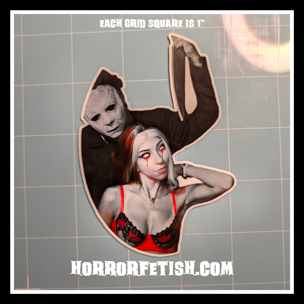 Michael Myers | 18+ Horror Cosplay Die Cut Waterproof Laminated Stickers