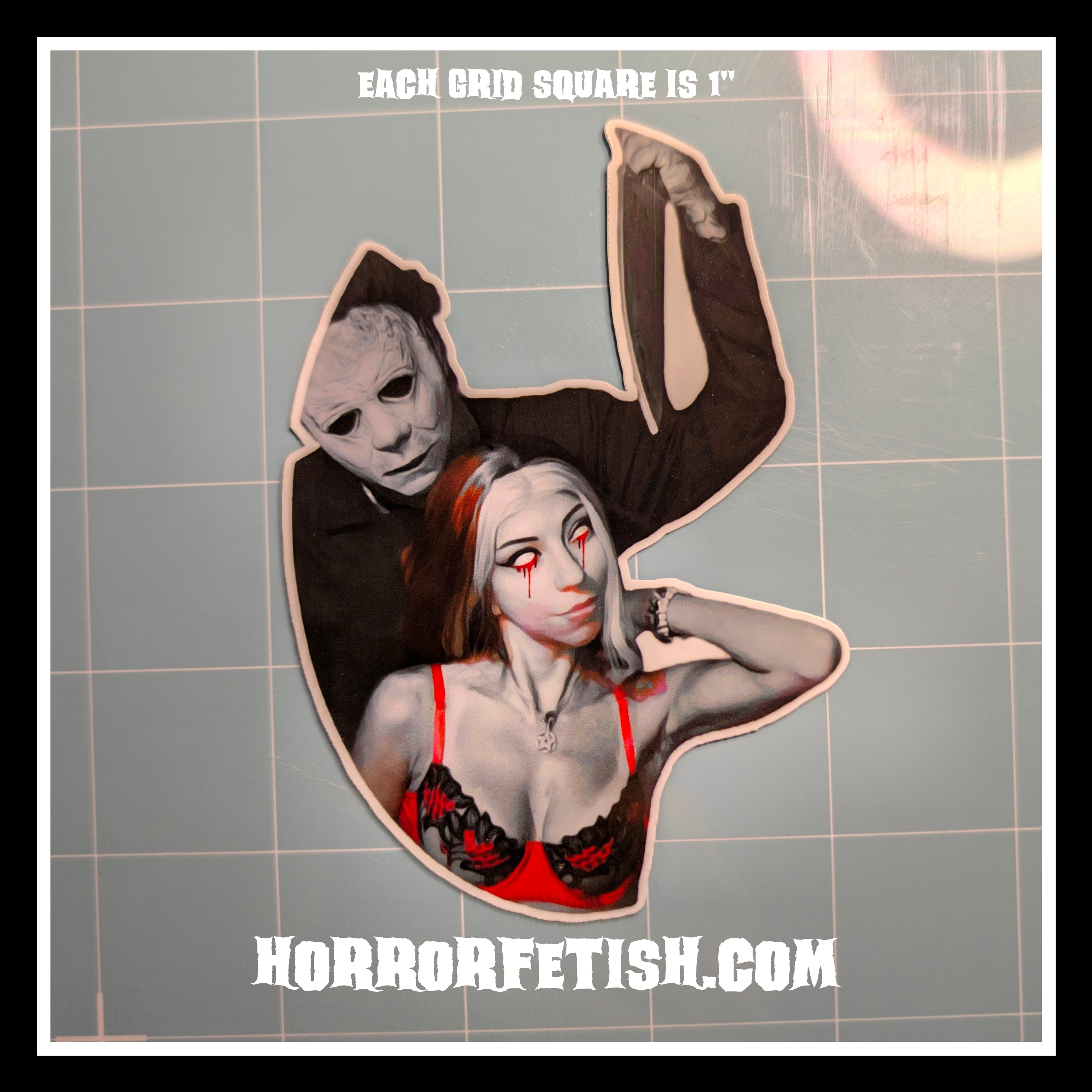 Michael Myers | 18+ Horror Cosplay Die Cut Waterproof Laminated Stickers